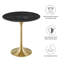 Table d'appoint ronde en marbre artificiel Lippa-1823342339-1823342350