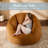 Large Microfiber / Microsuede Compression Shell-Shaped Bean Bag Chair Bean Bag Sofa-981498168