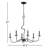 Olivia 6 - Light Dimmable Classic / Traditional Chandelier