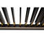 Berlin Plus 3M X 3M Square Pergola With 3 Or 4 Manual Side Blinds And Led Lighting In Grey-125228974