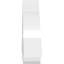 Support de pignon en PVC de qualité architecturale Ericson-44774022-44774329