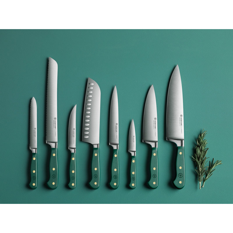 Wüsthof Classic Fresh Rosemary 5" Serrated Utility Knife