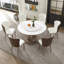 Table en pierre frittée rotative et résistante à la chaleur - idéale pour les cuisines et les restaurants