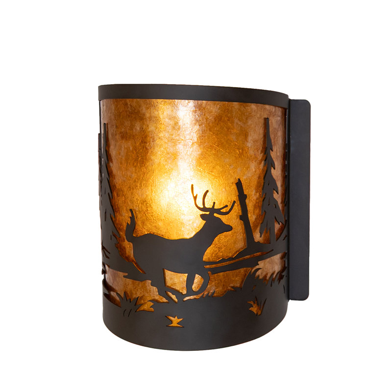 1 - Light Flush Mounted Sconce