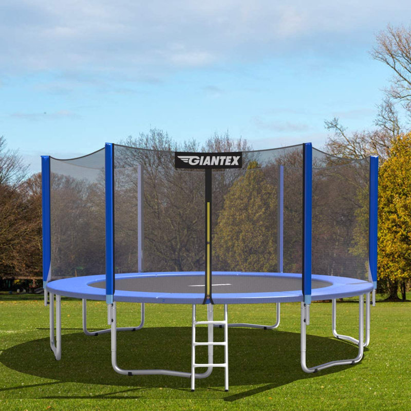 COSTWAY 10cm Polyvinyl Chloride (PVC) Frame Upholstery Compatible With Round Trampoline