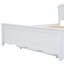 Full Size Platform Bed With Headboard And Twin Size Trundle, Bedframe
