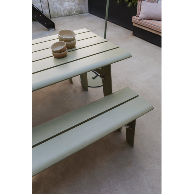 Coffee Table Outdoor Coffee Table, Green