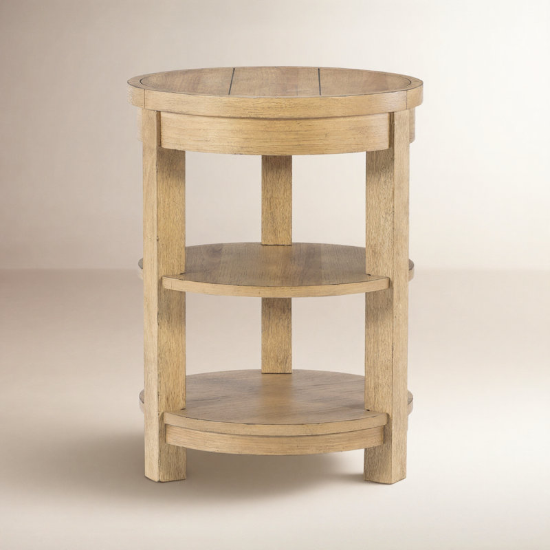 Mya End Table, Tan