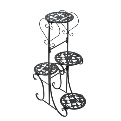 Airlee Metal Weather Resistant Plant Stand