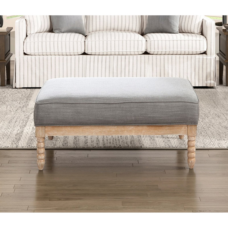 Ensemble de 28,5 po de largeur gris avec cadre en bois massif de 18,93 po de hauteur et tissu texturé