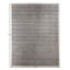 Handmade Cotton and Silk Striped Area Rug