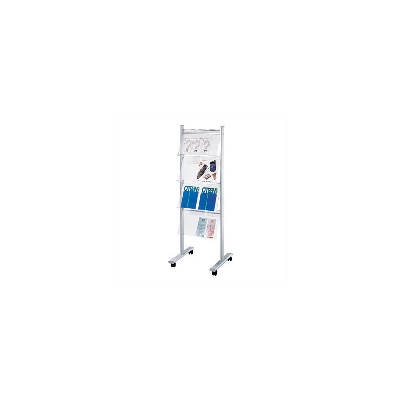 Porte-magazines autoportable, 23 po
