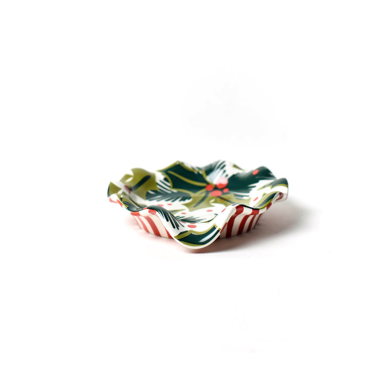 Balsam And Berry Holly Ruffle Spoon Rest