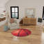 Tapis d'intérieur rond lavable à la machine Zoomie Armita 5 pi x Zoomie