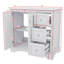 Meuble-lavabo autonome 36 po avec lavabo en céramique 3 tiroirs, 2 portes et tablette réglable-118195268