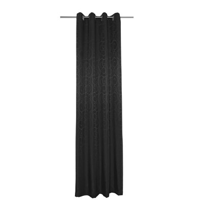 Coursey Room Darkening Curtain Single Panel