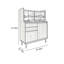 Armoire d'appoint en verre Simple Home