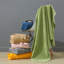 Ensemble de serviettes 6 pièces avec 2 débarbouillettes 2 mains et 2 débarbouillettes, coton doux et absorbant de 380 g / m²-55871028