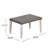 Outdoor Grey With Long-Lasting And Robust Wood For Relaxation - Built Frame