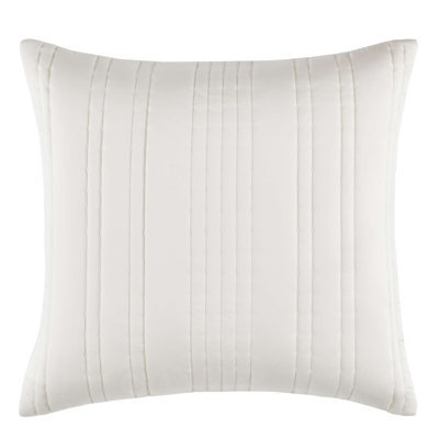 Blissful Bamboo Pearl/Silver Quilted Sham