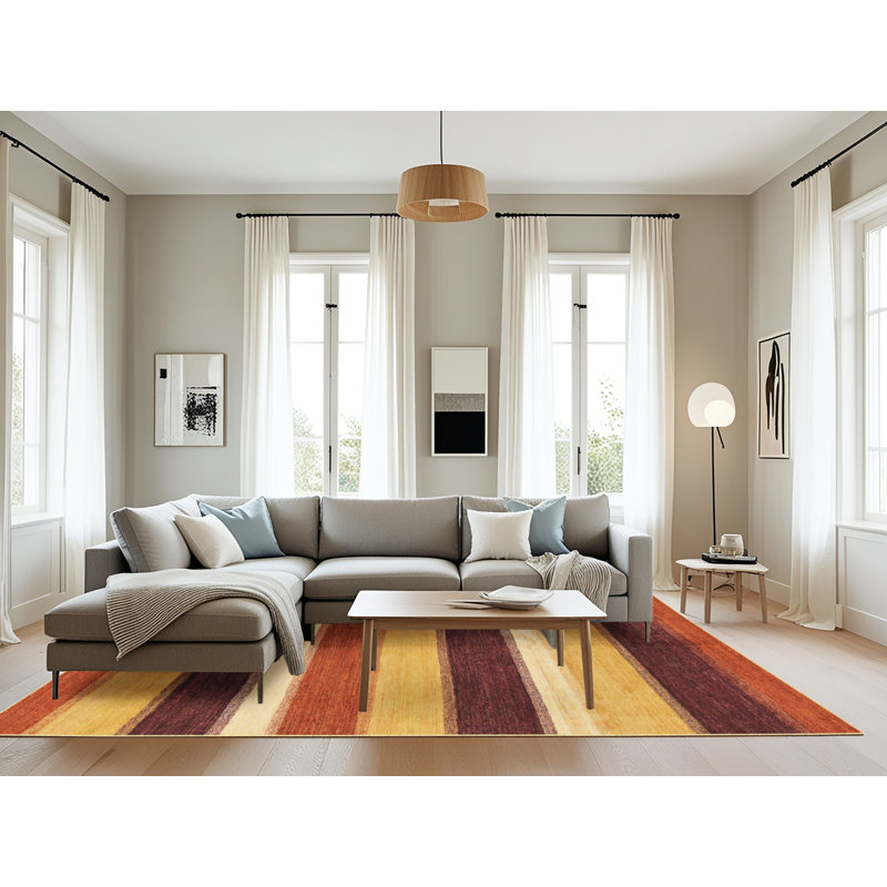 Tapis abstrait moderne 2258ABS227, Rectangle 8 pi x 12 pi