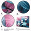 Feuille de splendeur rose turquoise sur toile-1620008469-1620008478