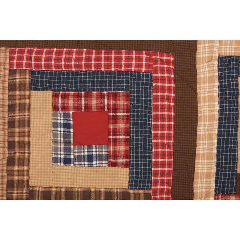 Braxton King Size Multicolor Cotton Patchwork Sham