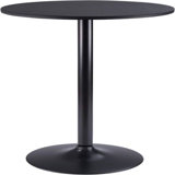 Round Metal Base Dining Table