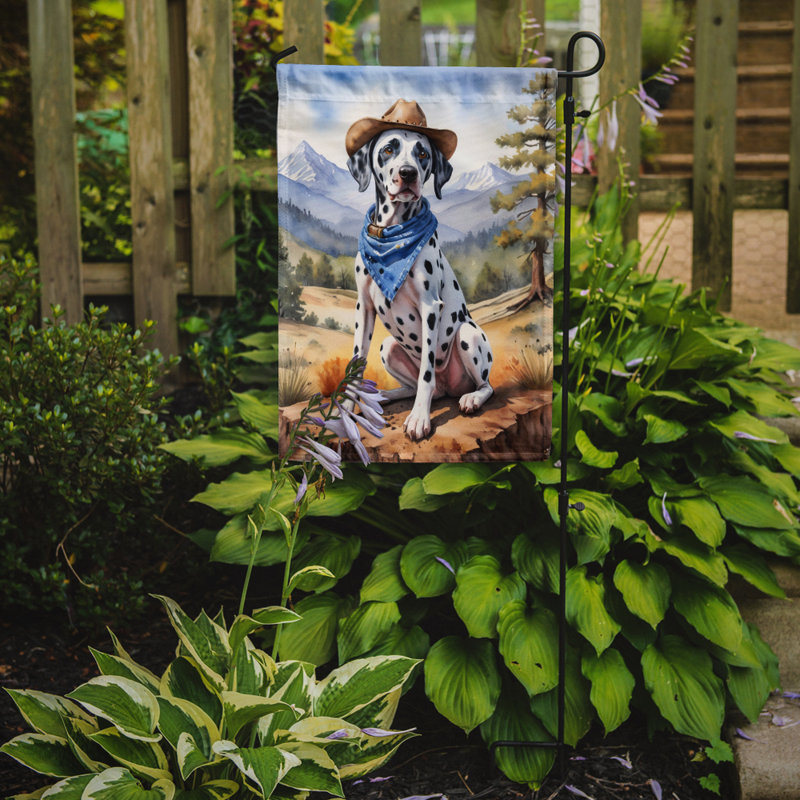 Drapeau Cowboy Welcome Garden, Dalmatien