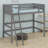 Wood Loft Bed With Ladder-2172207