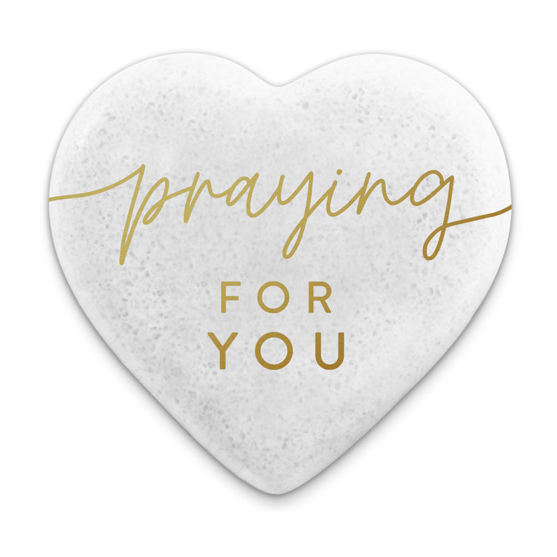 Heart Stone Card Heartfelt Prayers