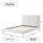 Cybil Tall Pillow Headboard Bed Frame-2008604355