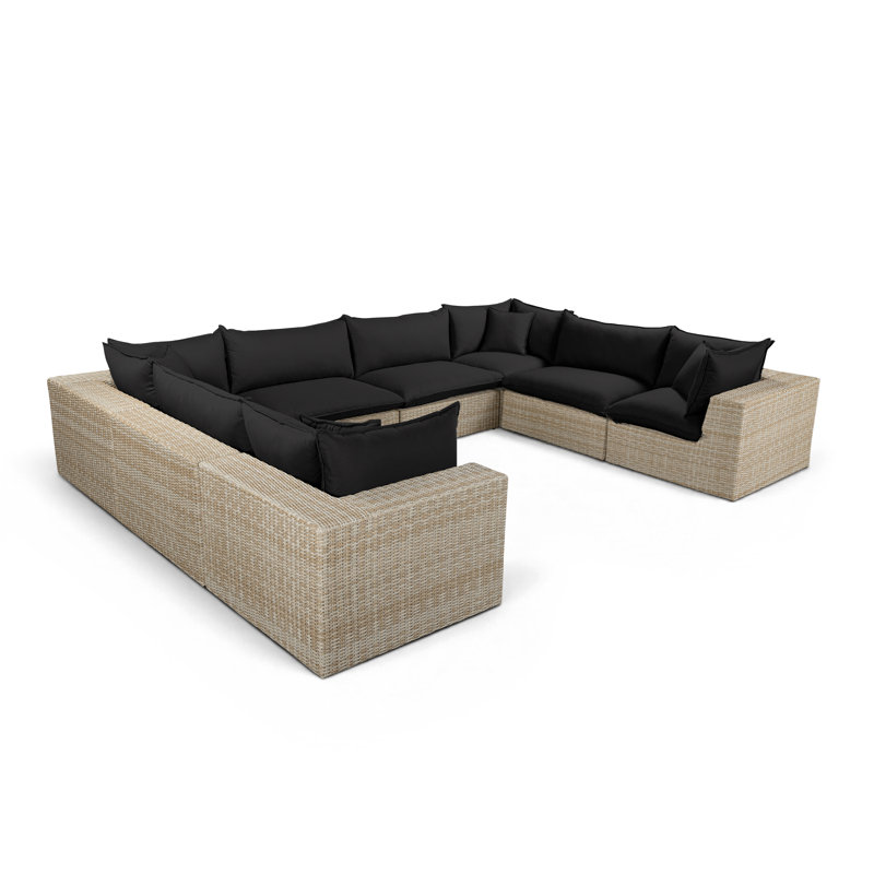 Canapé modulaire d'extérieur Cali, 6, Sectional