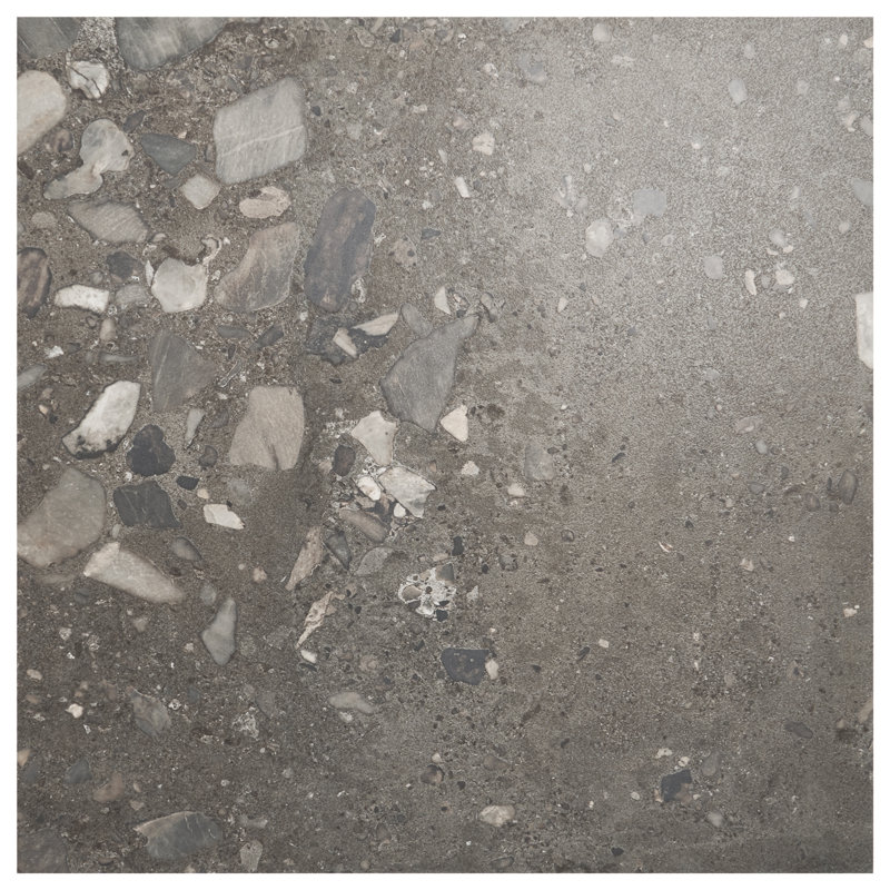 Piccoli Grande Semi-Polished Porcelain Tile, Gray