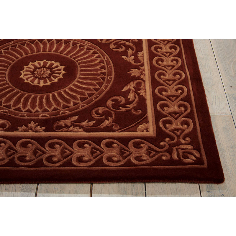 Odette Wool Oriental Indoor Rug, Rectangle 7'6" x 9'6"