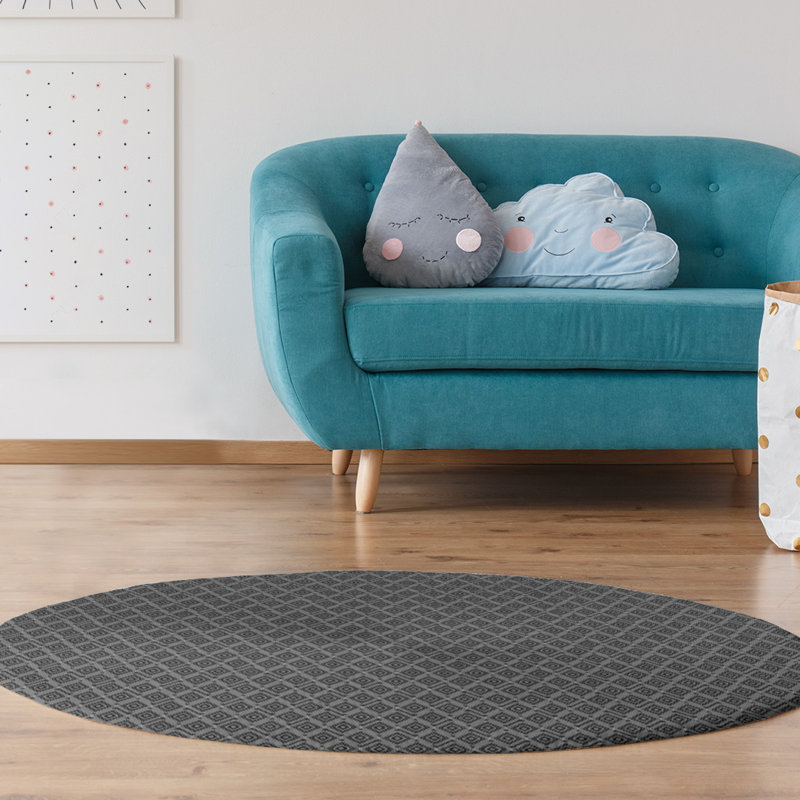 Chenille Geometric Indoor Rug, Rectangle 2' x 3'