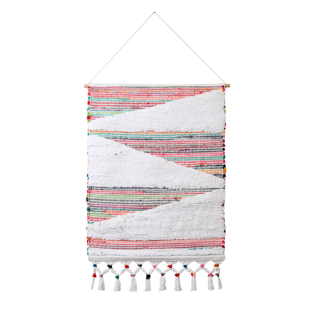 Hand Woven Cotton Wall Hanging Rajani Home 