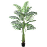 Artificial Palm Tree With 15 Trunks- Fake Palm Tree Fake Tropical Paradise Palm Tree