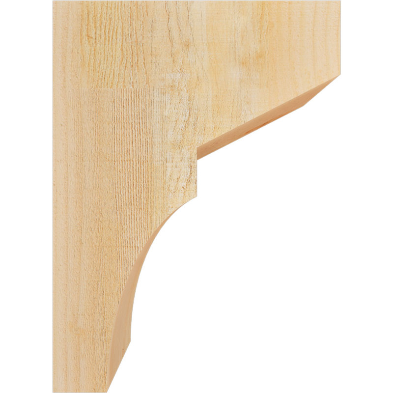Corbeau Monterey, H 16 po x l 6 po x P 12 po, Sapin de Douglas, Sciage brut