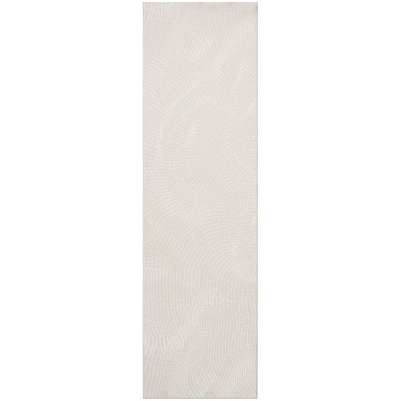 DKNY Central Park West Ivory Modern Indoor Rug, Runner 2'2" x 7'6"