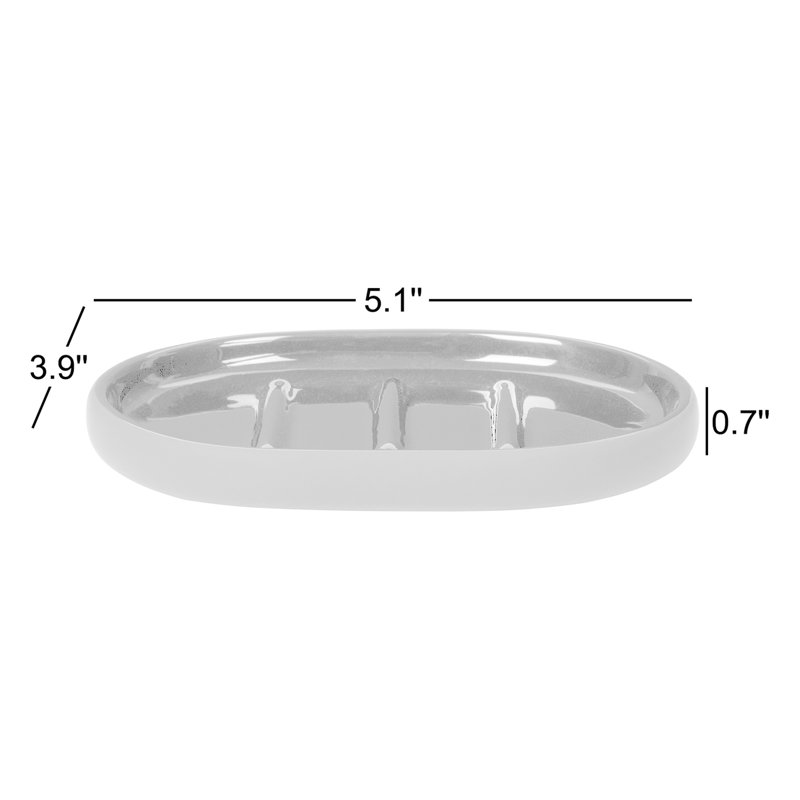 Sono Soap Dish, Black