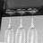 Ono Bar Unit with Storage, Bar Cabinet with Music Sensing LED Light-1837459047
