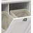 Wood Cabinet Laundry Hamper with Handles