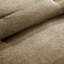 Édredon pour grand lit 7 pièces - simili suède brun, tissu doux pour la literie-124523362