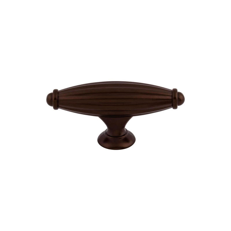 Tuscany 2 5/8" Length Bar Knob, Oiled Rubbed Bronze, 2 5/8" Length
