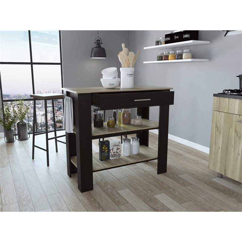 Versatile Kitchen Island with Multiple Functionalities for Stylish Cooking