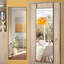 Miroir pleine grandeur rectangulaire mural et au-dessus de la porte, 51 po x 16 po