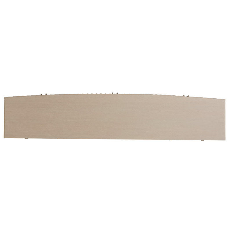 San Marcos White Transitional Media Console with Cabinet