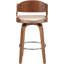 Swivel Upholstered Counter Stool