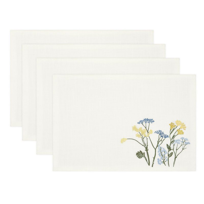 Lenox Wildflowers Border 13"x19" Placemats